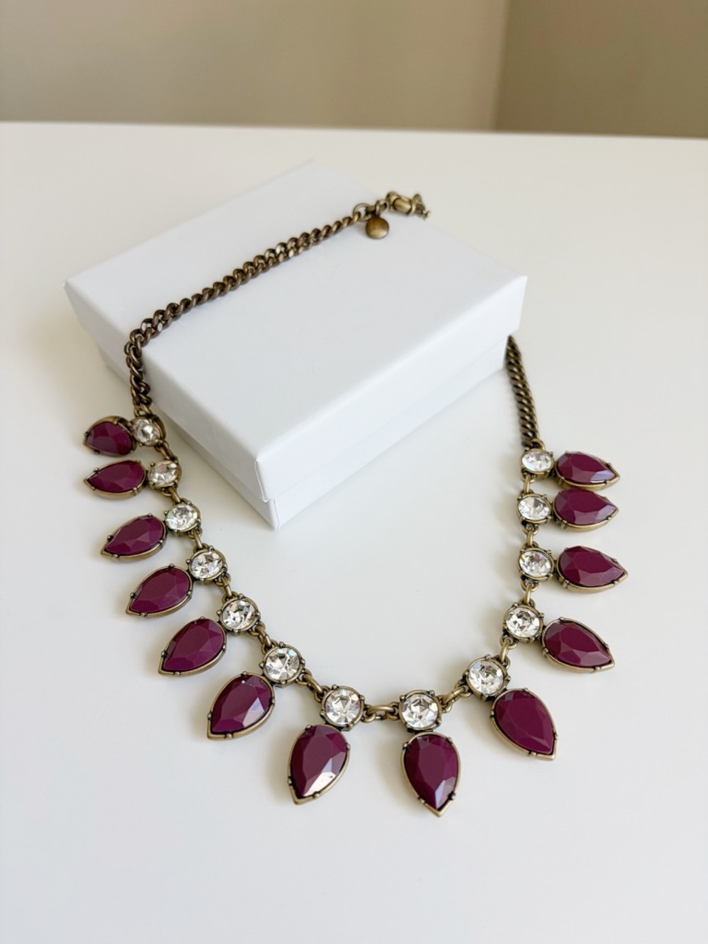 J. Crew Vintage Crystal Necklace